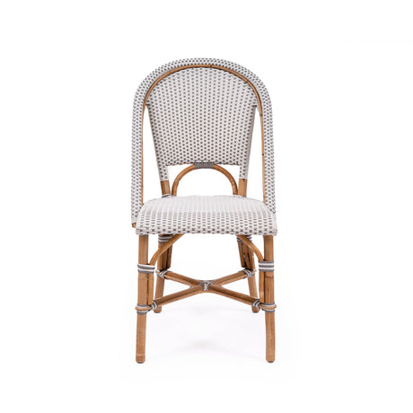 Sorrento Side Rattan  Chair – Fog