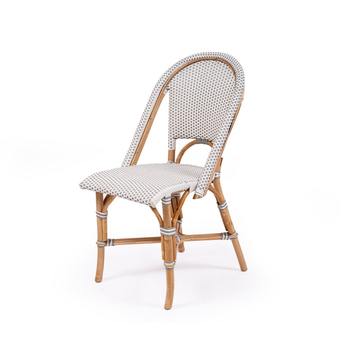 Sorrento Side Rattan  Chair – Fog
