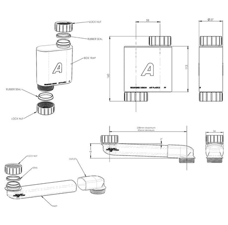 Space saver drawing