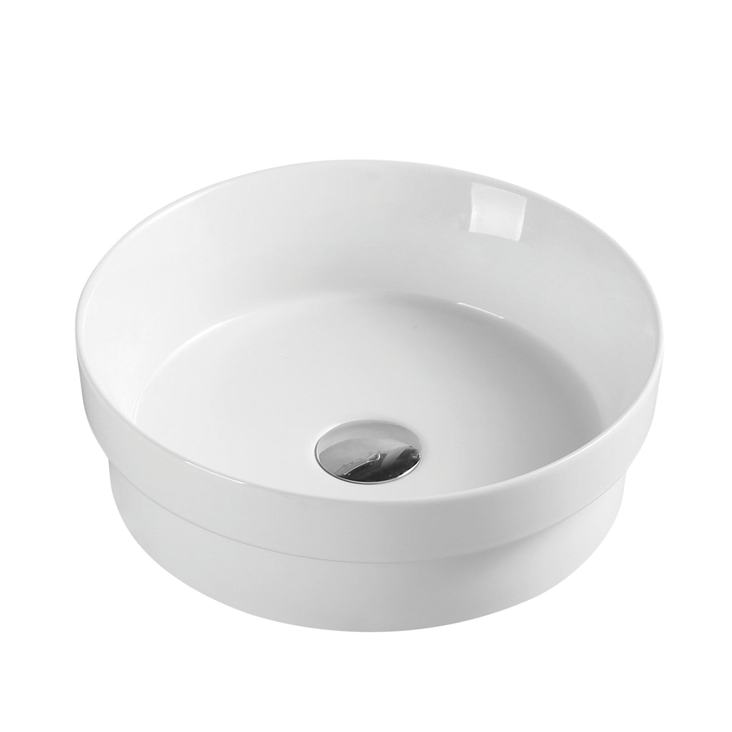 Spin 36 Above Counter Basin White (Round: 360x360x115)