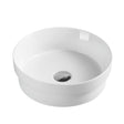 Spin 36 Above Counter Basin White (Round: 360x360x115)