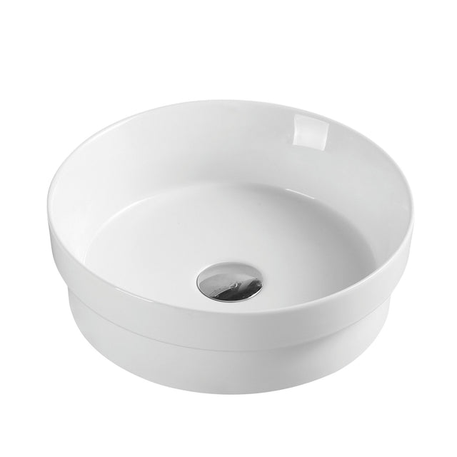 Spin 36 Above Counter Basin White (Round: 360x360x115)