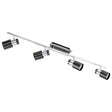 Spot Light DAVIDA 1 (Nickel-Nero) 4 Spot Lights