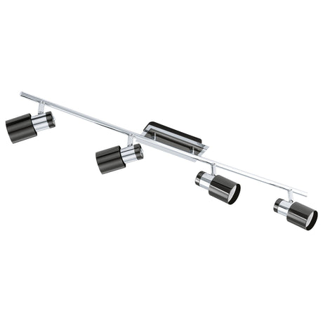 Spot Light DAVIDA 1 (Nickel-Nero) 4 Spot Lights