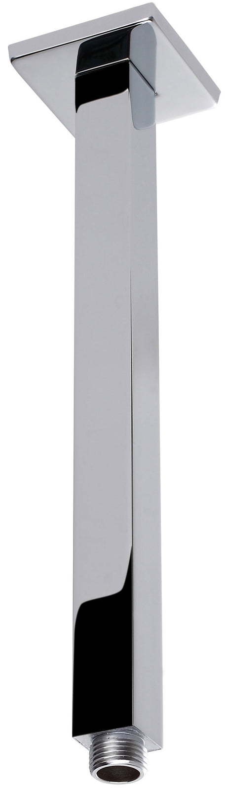 Square Shower Arm Vertical 610mm Chrome