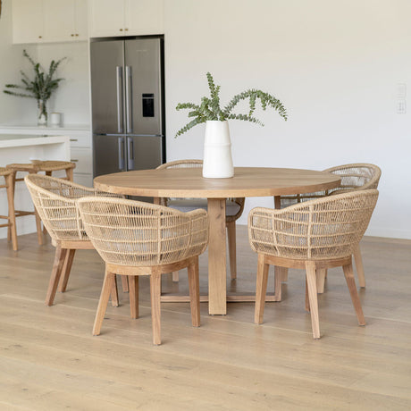 St Ives American Oak  Dining Table – 1.8m