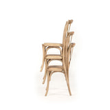 Stackwell Crossley Back Natural Oak Dining Chair