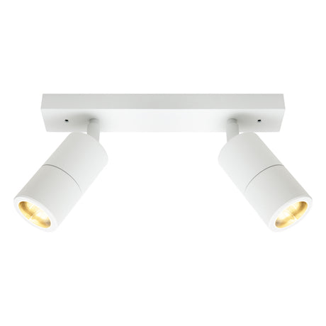 Stockholm 2Lt Rail White Frame IP44