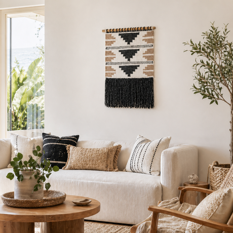 Storm Charcoal Wall Hanging