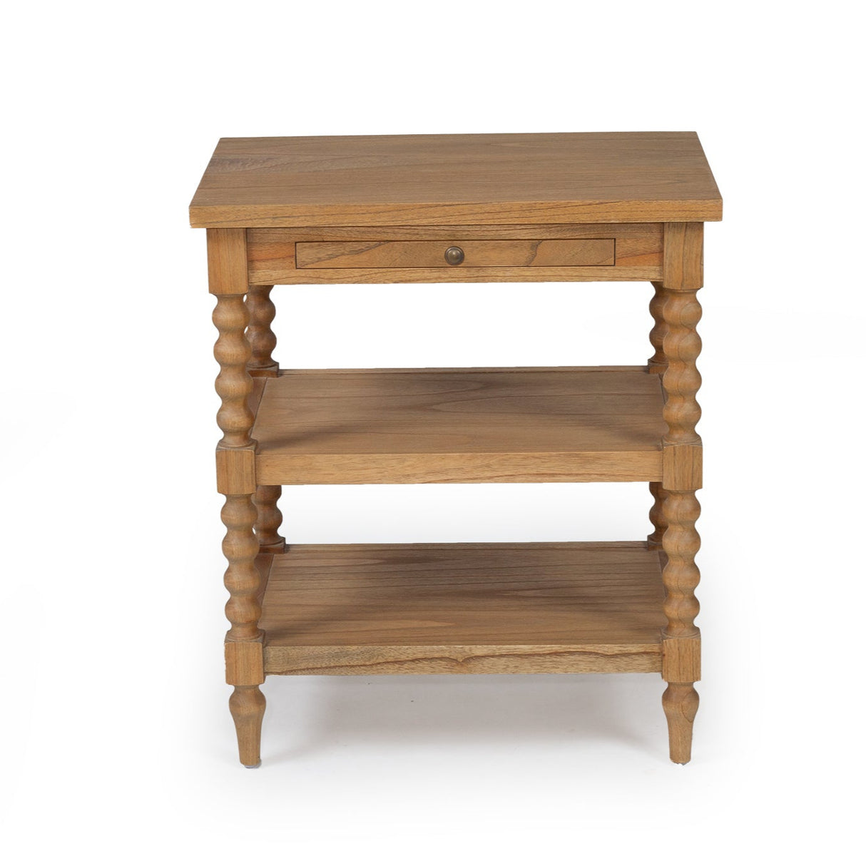 Strathmore Bobbin Cedar Bedside Table - 0.66m