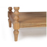 Strathmore Bobbin Cedar Bedside Table - 0.66m