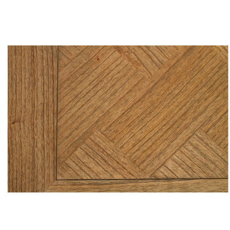 Strathmore Bobbin White Cedar Coffee Table - Herringbone Top - 1.5m