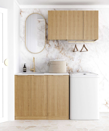 Havana Woodland Oak Laundry Kit 1715x600x2100