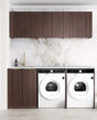 Havana Fluted Sable Walnut Laundry Kit 1960x600x2100