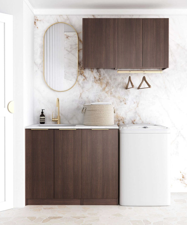 Havana Sable Walnut Laundry Kit 1715x600x2100