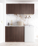 Havana Sable Walnut Laundry Kit 1715x600x2100