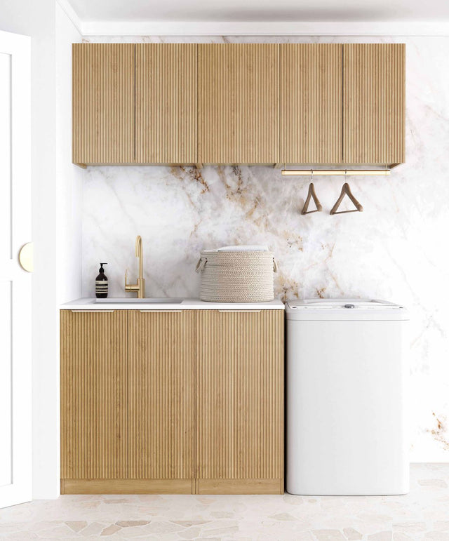 Havana Woodland Oak Laundry Kit 1715x600x2100