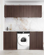 Havana Fluted Sable Walnut Laundry Kit 1960x600x2100