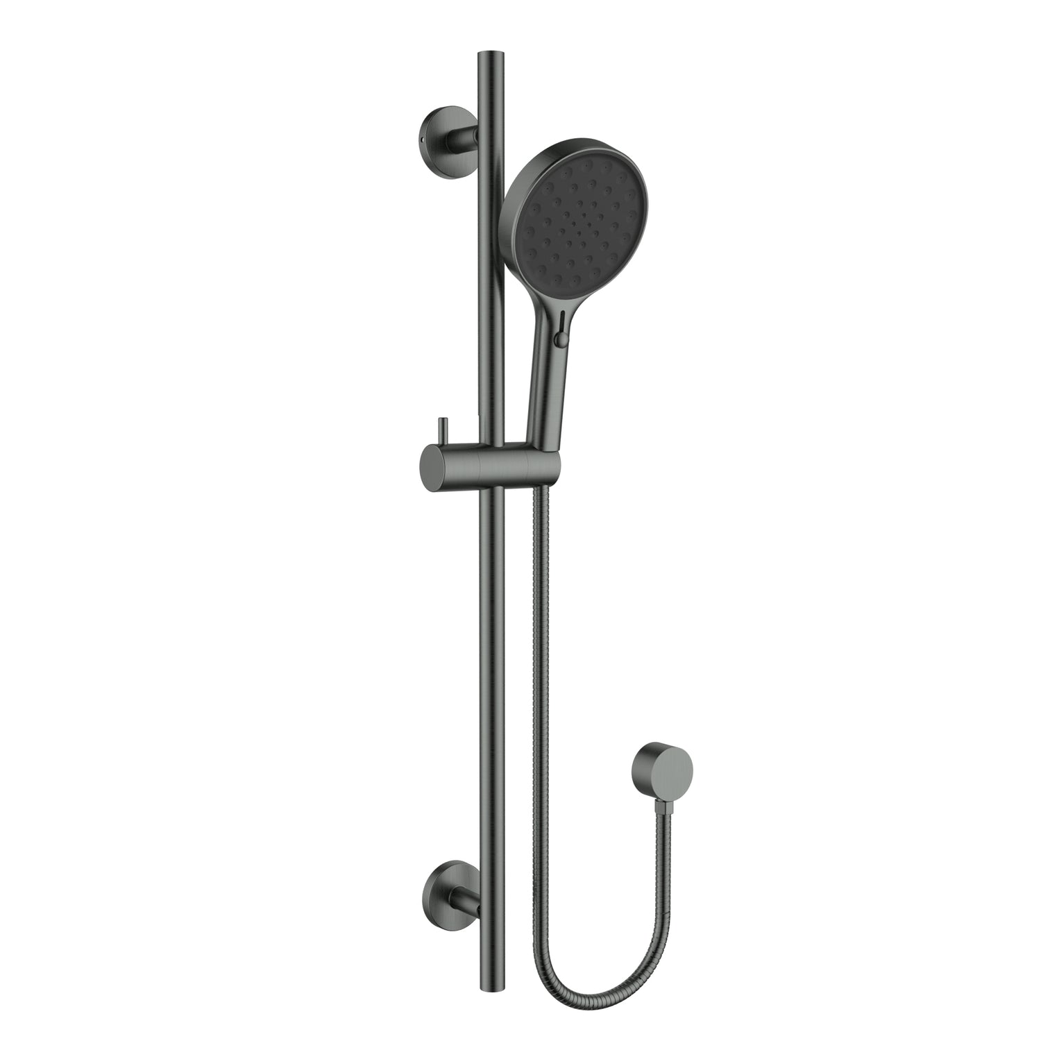 Sulu II Sliding Shower Set Brushed Gun Metal