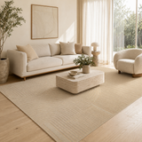 Summit Archie Beige Wool Rug