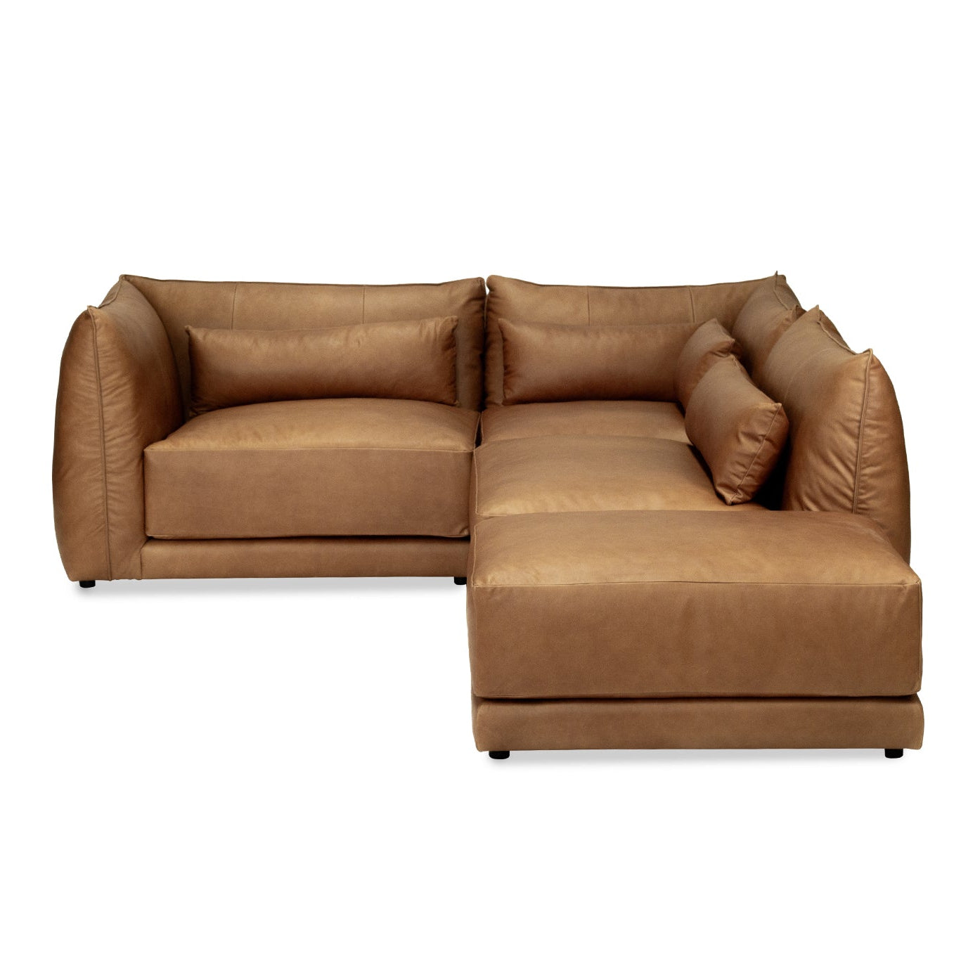 Sunday Modular Sofa – Trends Saddle Leather –  Corner