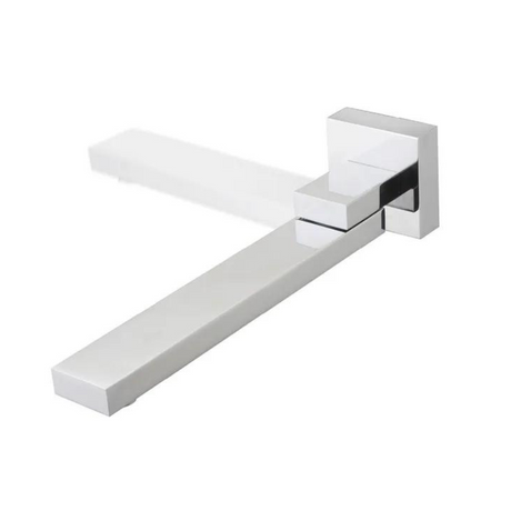 TARAN Swivel Square Bath Spout - Chrome