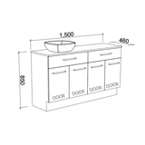 Timberline TAYLOR Floor Standing Vanity (All Sizes)
