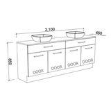 Timberline TAYLOR Floor Standing Vanity (All Sizes)