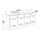 Timberline TAYLOR Floor Standing Vanity (All Sizes)
