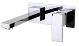 TARAN Wall Mixer With Spout - Chrome