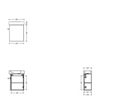 Timberline THEO Mini Wall Hung Vanity (460mm)