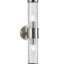 TIEMPO: Interior Up/Down Tubular Clear Glass Wall Lights