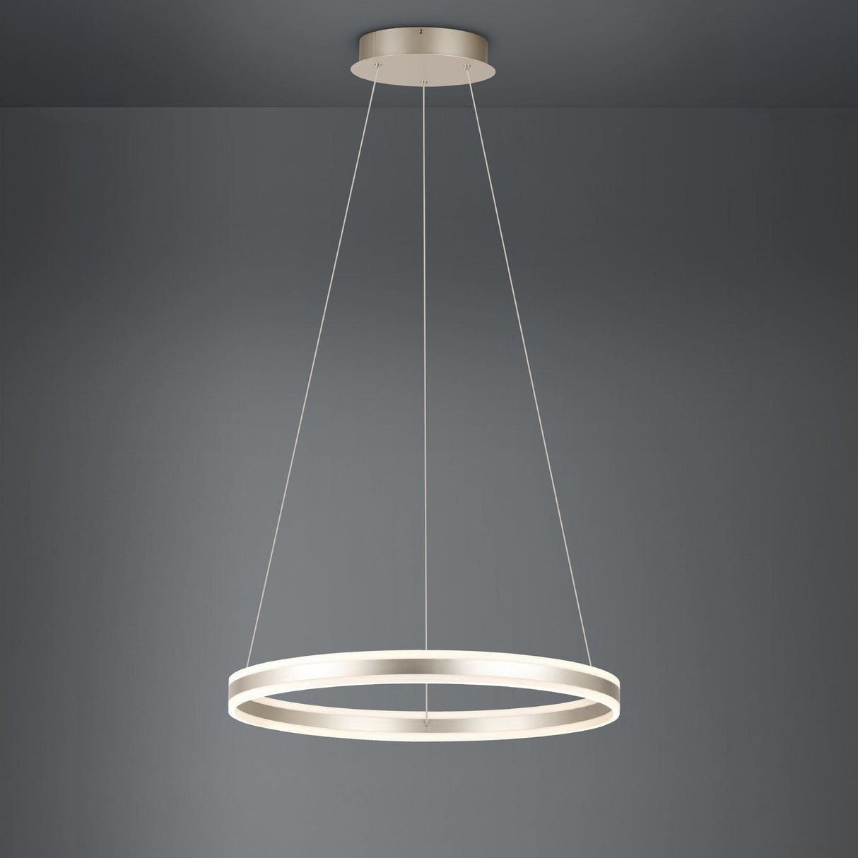 TONARELLA 13 Plastic Satin Champagne Pendant Light