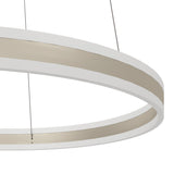 TONARELLA 13 Plastic Satin Champagne Pendant Light 