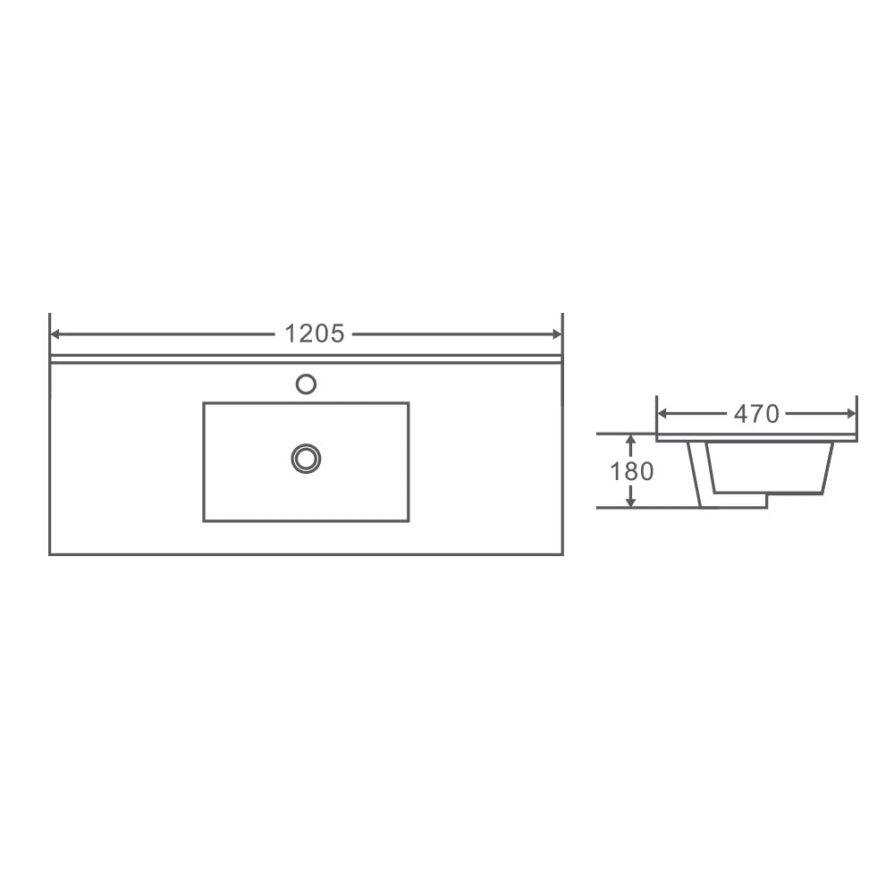 SEATTLE Wall Hung Vanity Cabinet Matte White (All Sizes)