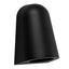 TORQUE: Exterior GU10/MR16 Matte Black Surface Mounted Cone Wall Lights IP65