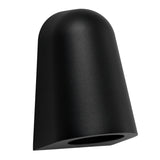 TORQUE: Exterior GU10/MR16 Matte Black Surface Mounted Cone Wall Lights IP65