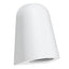 TORQUE: Exterior GU10/MR16 Matte White Surface Mounted Cone Wall Lights IP65