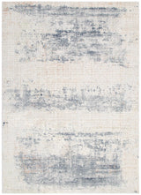 Toscana Distressed Splash Beige Blue Rug TOS5