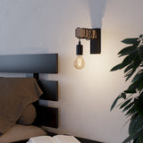 TOWNSHEND Wall Light Black Brown (L65) 