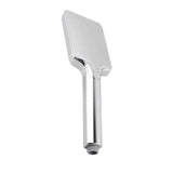 TARAN Chrome Twin Shower On Rail Top Inlet Square 200mm