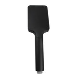 TARAN Twin Shower On Rail Top Inlet Square (250mm) - Matte Black