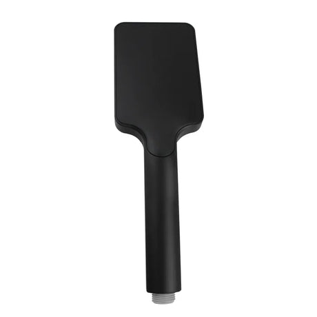 TARAN Twin Shower On Rail Top Inlet Square (250mm) - Matte Black