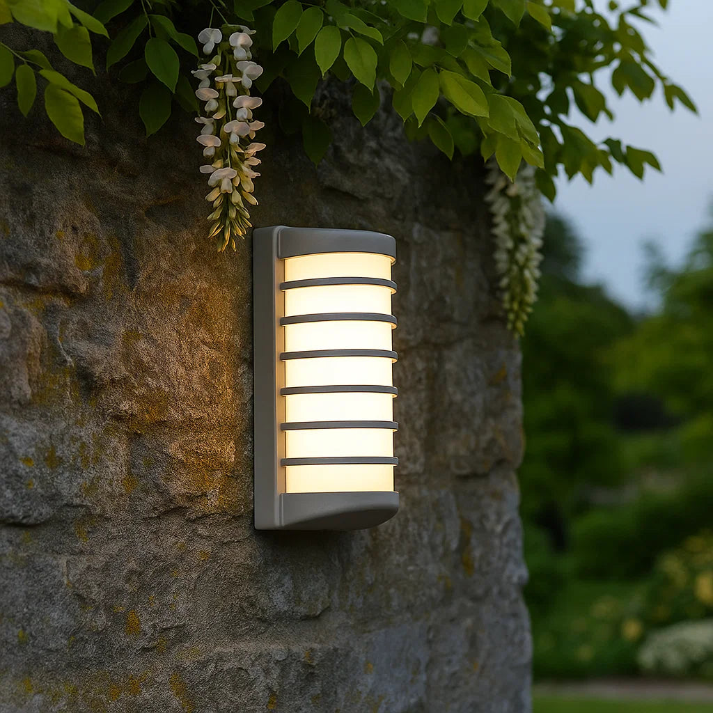 Tacoma Exterior Wall Light Silver IP54