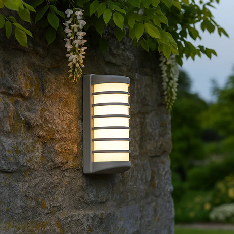 Tacoma Exterior Wall Light Silver IP54