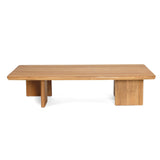 Talon Teak Rectangular Coffee Table 1.5m