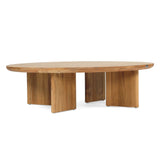 Talon Teak Round Coffee Table 1.2m