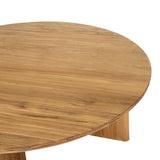 Talon Teak Round Coffee Table 1.2m