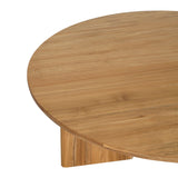 Talon Teak Round Coffee Table 1.2m