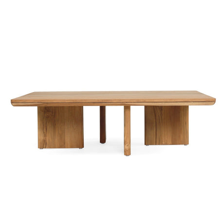 Talon Teak Square Coffee Table 1.2m